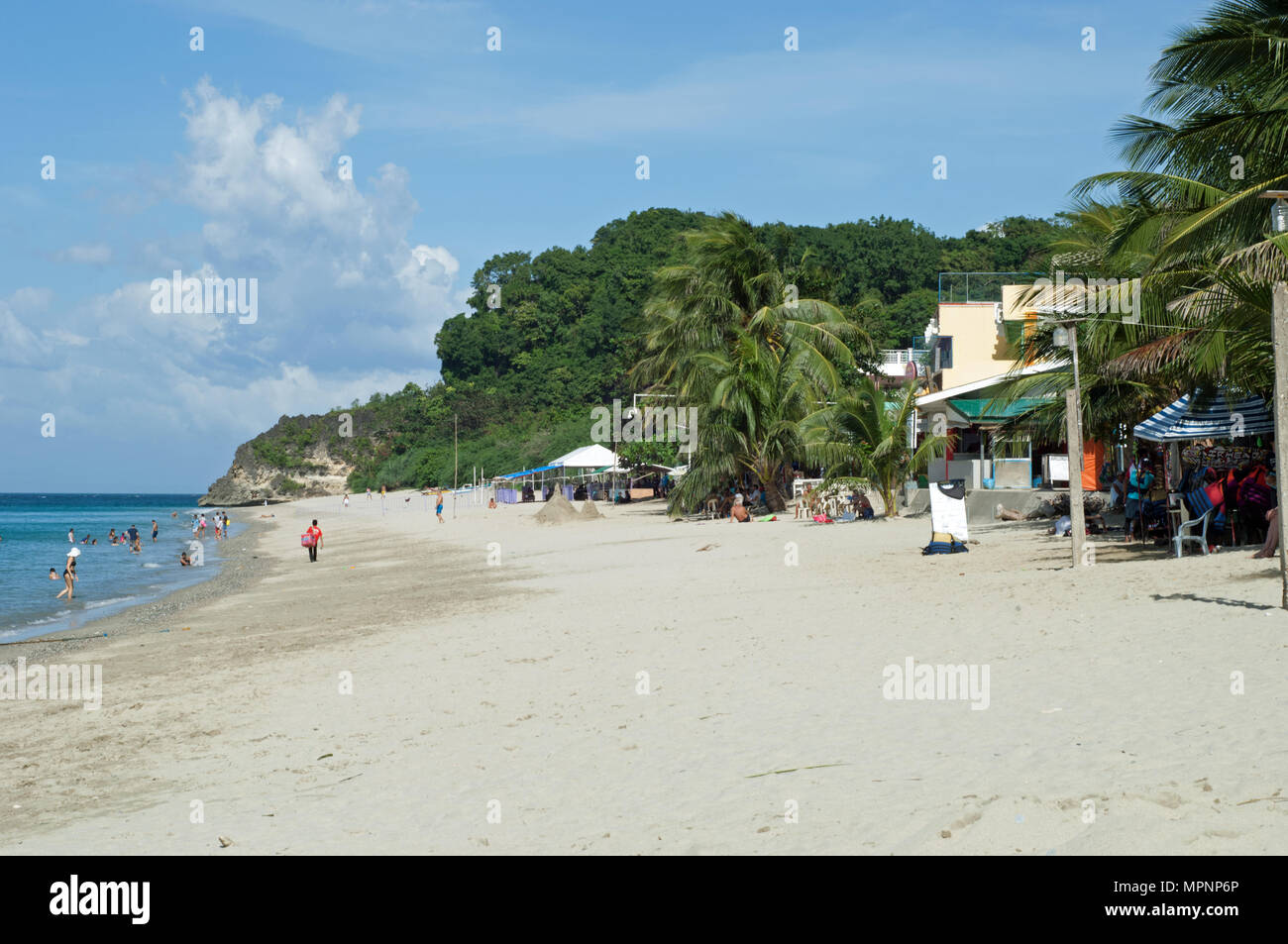 White Beach, Puerto Galera Banque D'Images