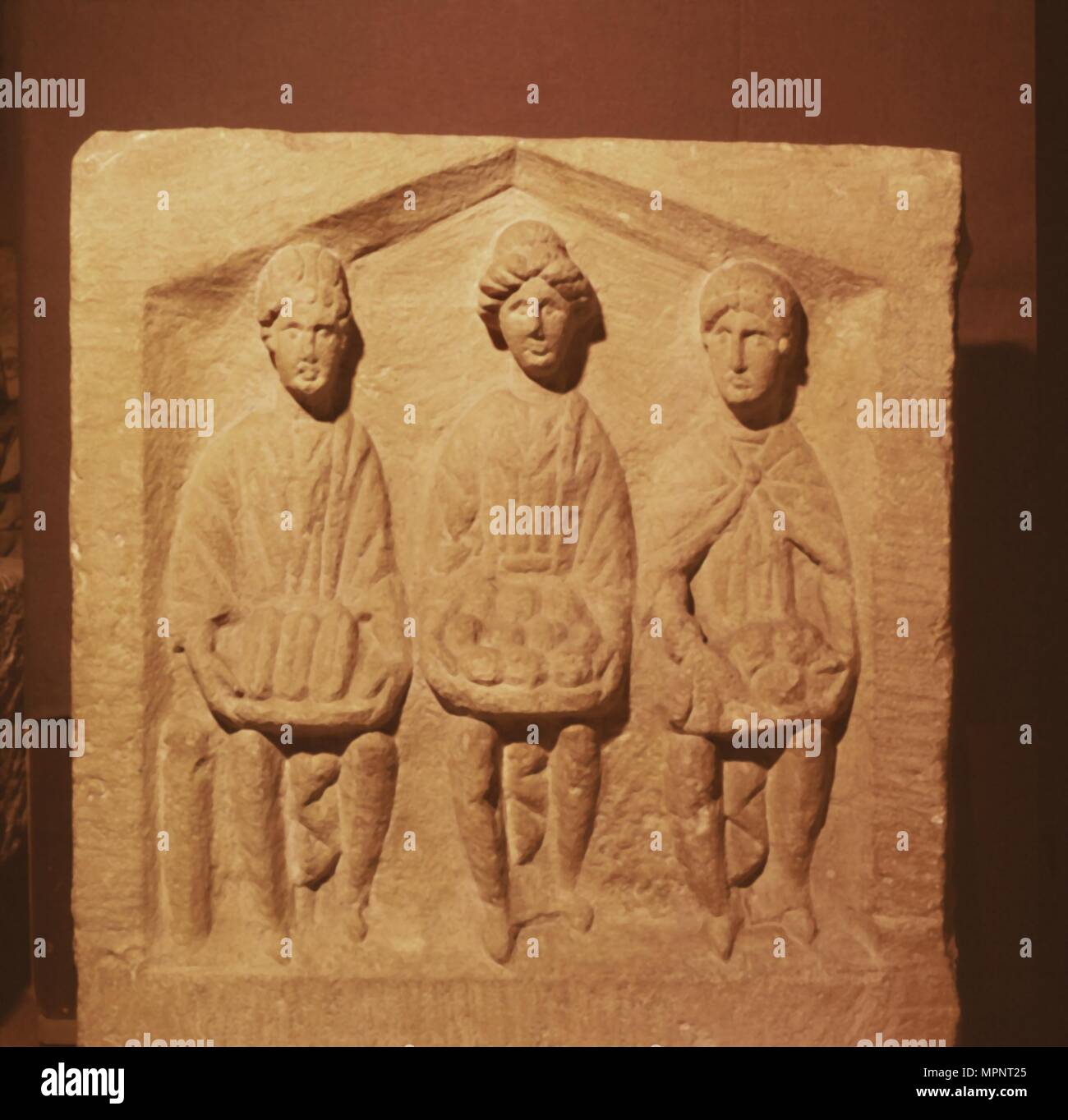 Mère de trois déesses, Celtic, c1er siècle. Artiste : Inconnu. Banque D'Images