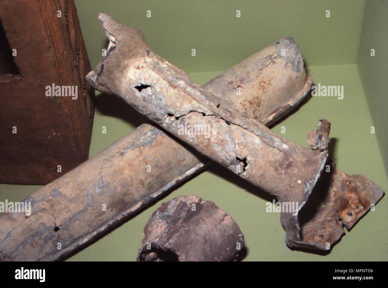 Les tuyaux de Leadwater romain Colchester, Essex, c2e, 3e siècle. Artiste : Inconnu. Banque D'Images