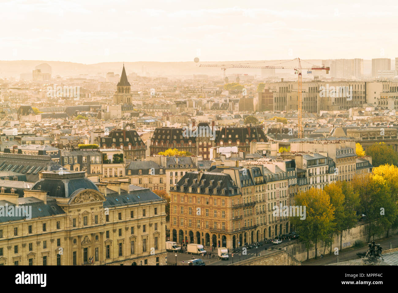 France, Paris, vue de la ville Banque D'Images