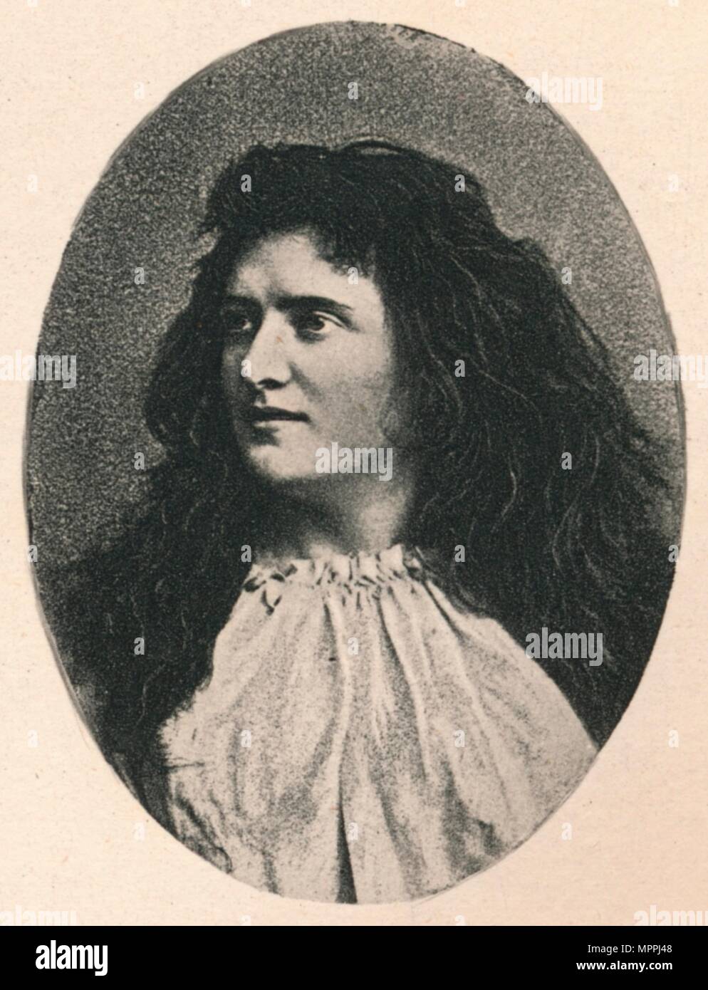 'Fanny Moody', c1890, (1895). Artiste : F Jenkins Heliog. Banque D'Images