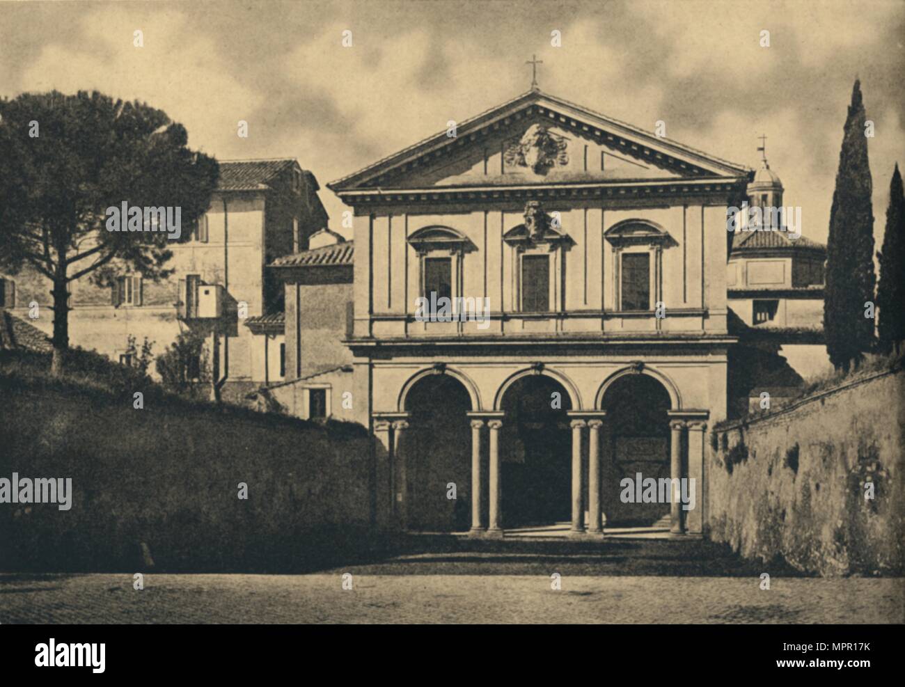 'Roma - Basilique de San Sebastian sur la Via Appia', 1910. Artiste : Inconnu. Banque D'Images