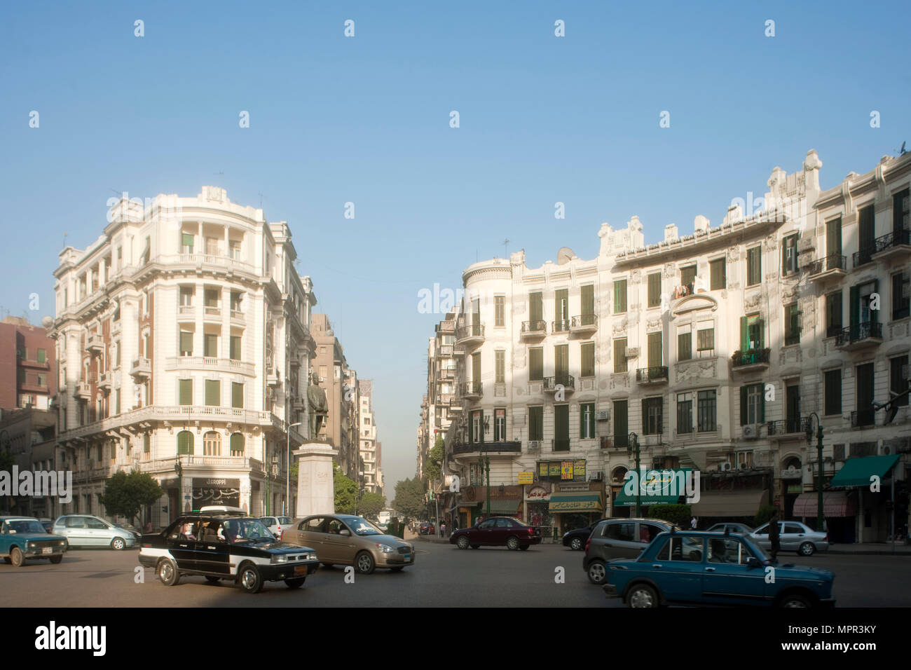 Aegypten, Kairo, Midan Talaat Harb Banque D'Images