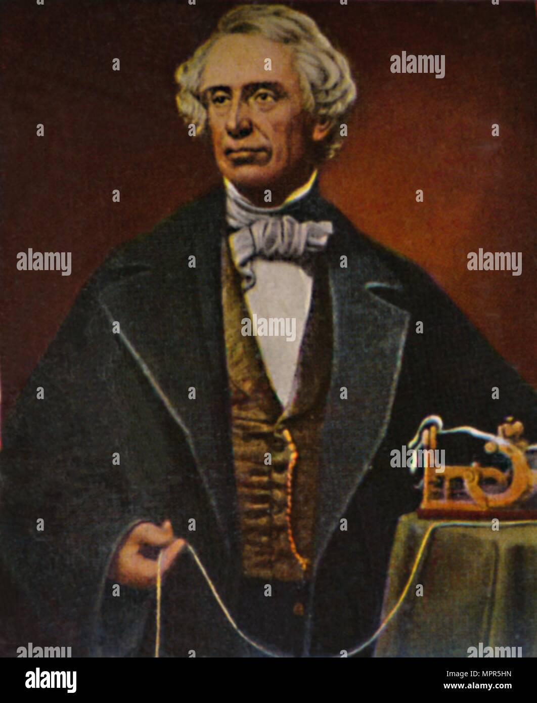 'Samuel Morse 1791-1872", 1934. Artiste : Inconnu. Banque D'Images