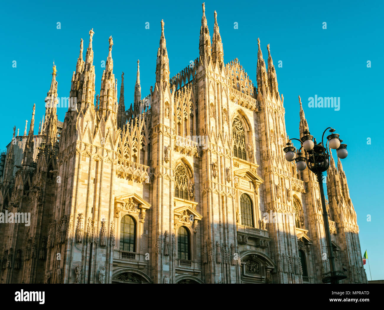 L'Italie, Lombardie, Milan, la cathédrale de Milan Banque D'Images
