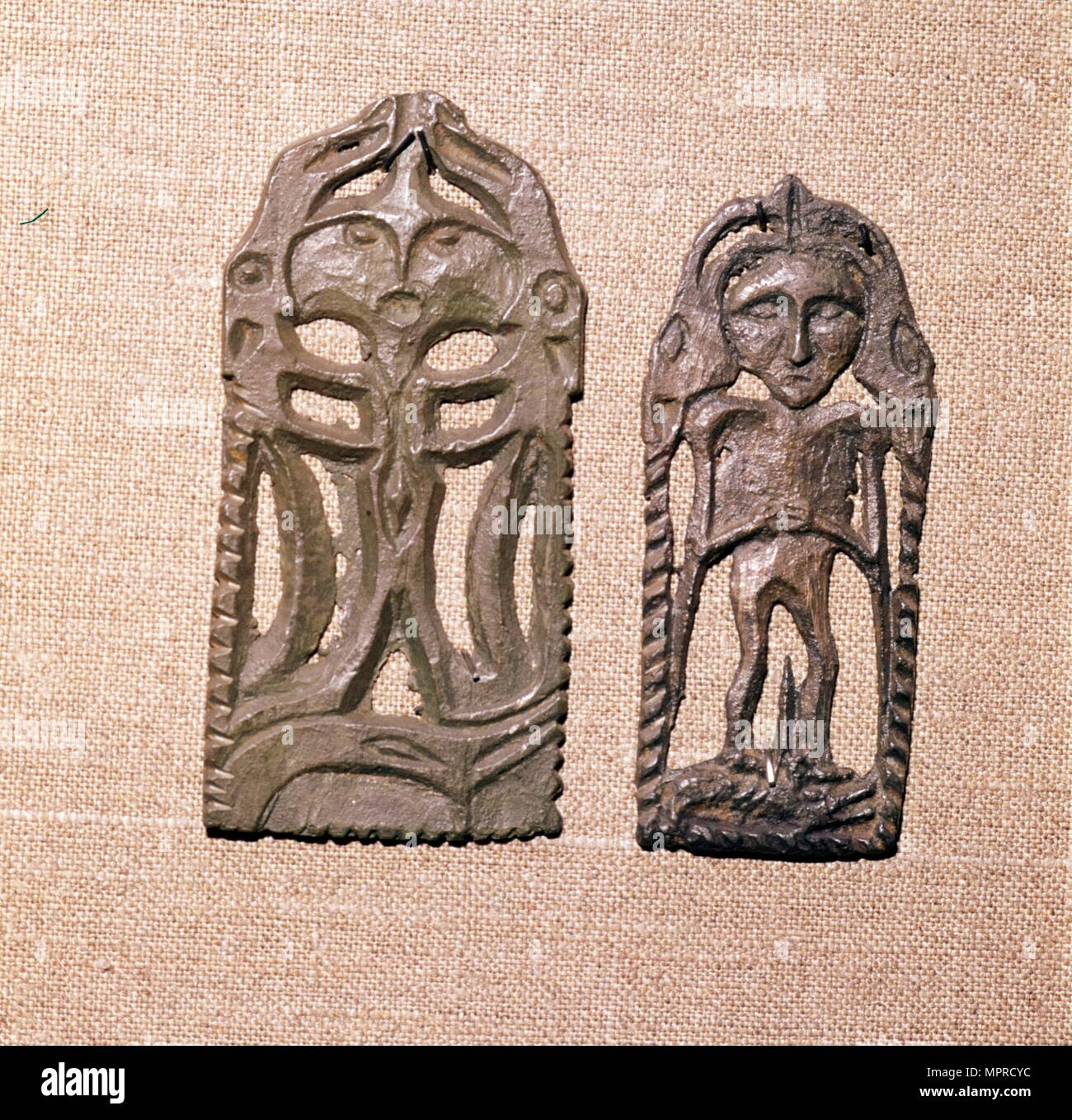 Bronze de Kama River Tribes, URSS, 3e siècle av 8e siècle. Artiste : Inconnu. Banque D'Images
