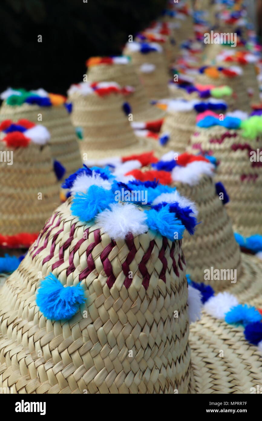 Chapeau traditionnel marocain Photo Stock - Alamy