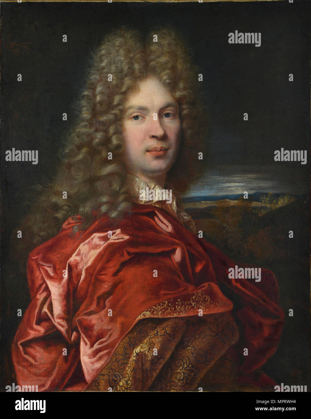 Portrait de Pierre-Vincent Bertin. Banque D'Images