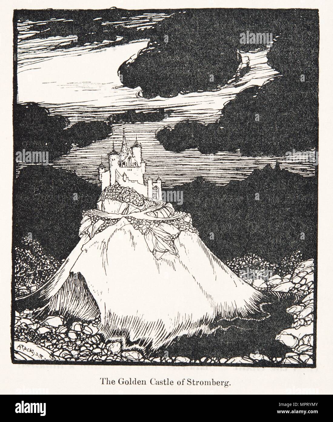 Le Corbeau, 1909. Banque D'Images