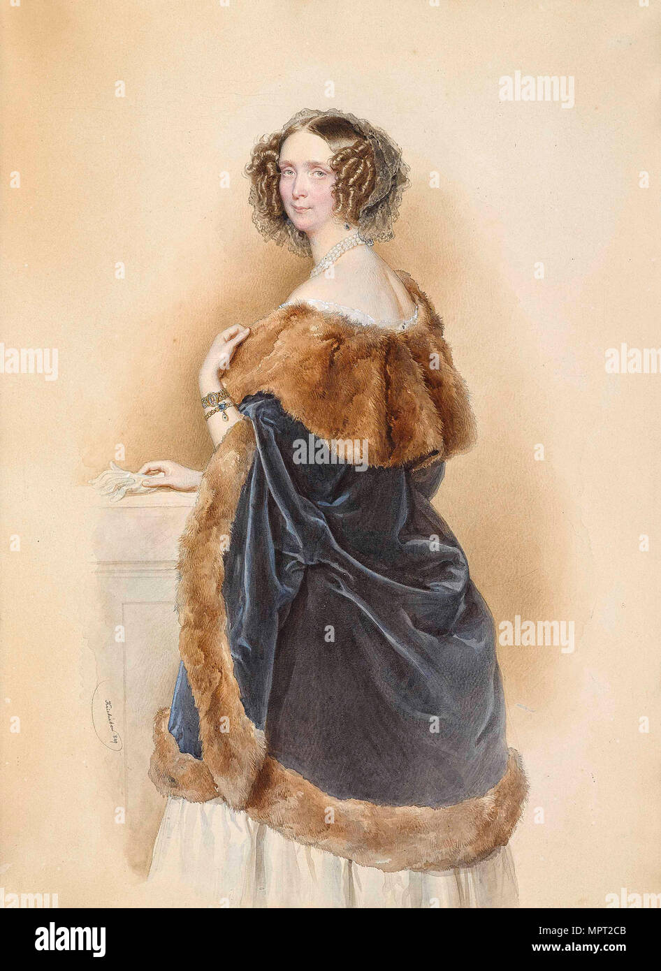 CDV Original 1865 - Pierre Petit - Duchesse En Bavière, Reine De Naples - Tirage Albuminé
