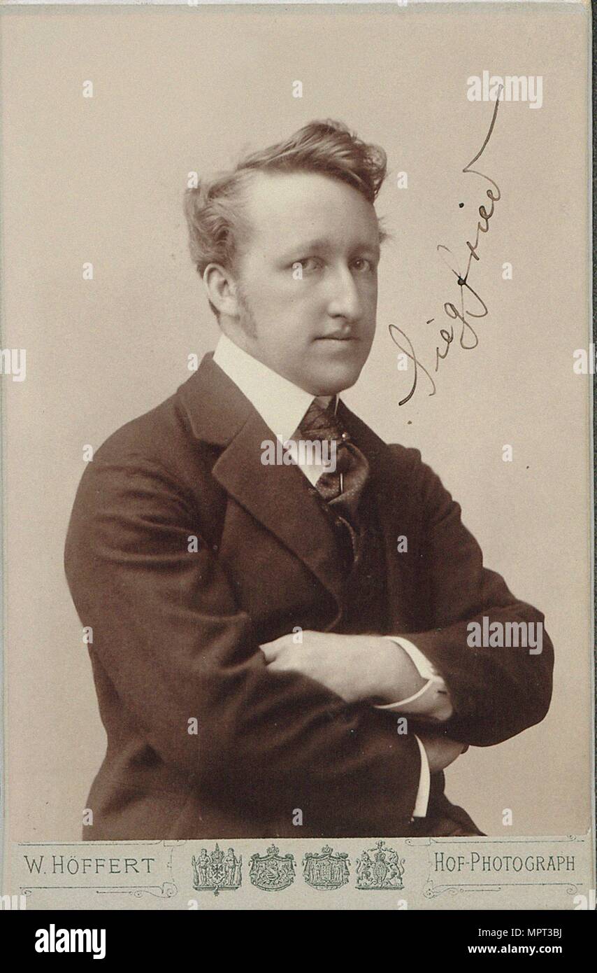Portrait de Siegfried Wagner (1869-1930). Banque D'Images