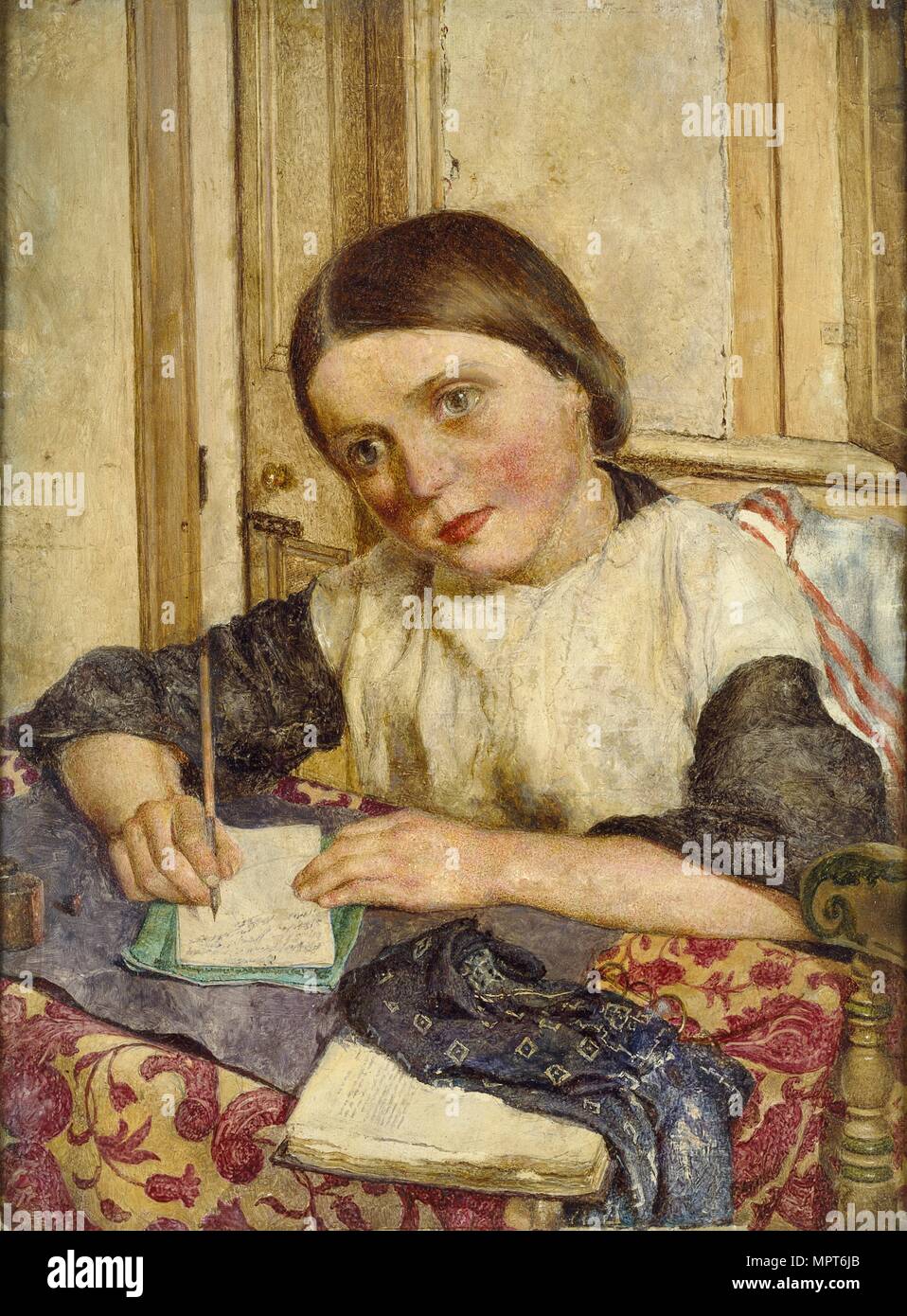 Gaslight, 1854. Artiste : William Lee. Banque D'Images