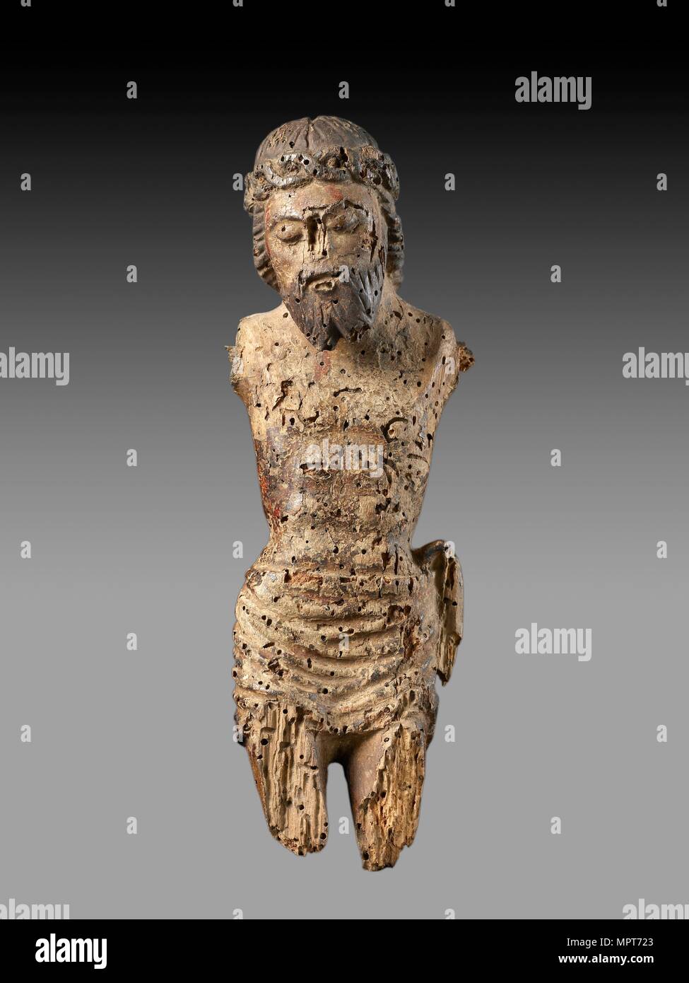 La figure du Christ crucifié, c1500. Artiste : Inconnu. Banque D'Images