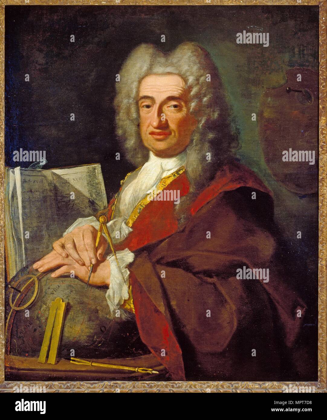 Luca Carlevarijs, c1724. Artiste : Bartolomeo Nazari. Banque D'Images