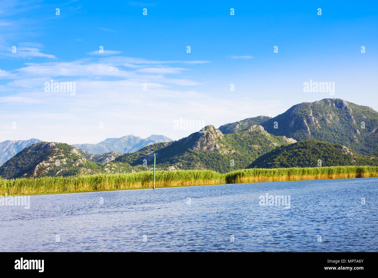 Le Parc National du lac de Skadar, Monténégro Banque D'Images