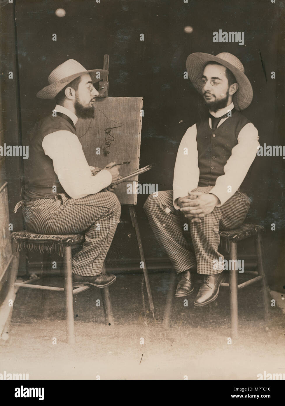 Les peintures de Lautrec Lautrec. Banque D'Images