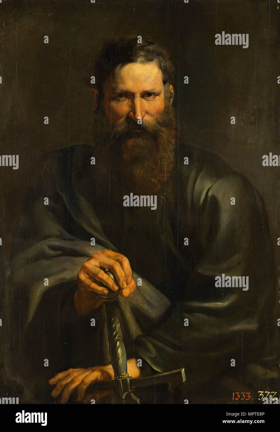 L'Apôtre Paul, ch. 1615. Banque D'Images