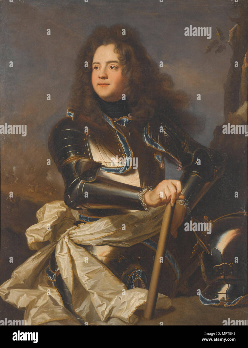 Portrait de Louis Henri de La Tour d'Auvergne (1679-1753), . Banque D'Images