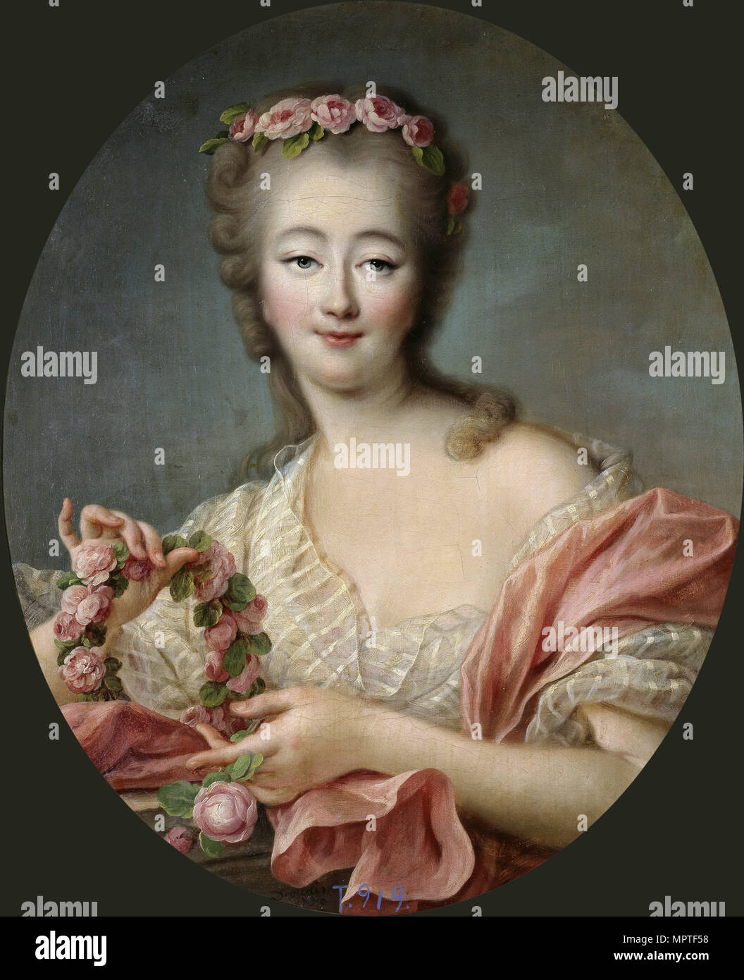 Jeanne Bécu, comtesse Du Barry (1743-1793), 1770. Banque D'Images