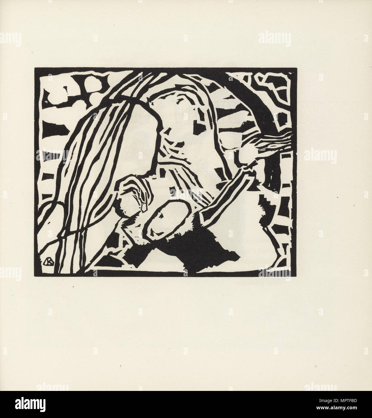 L'improvisation de motif 10. De Klänge (sons), 1913. Banque D'Images