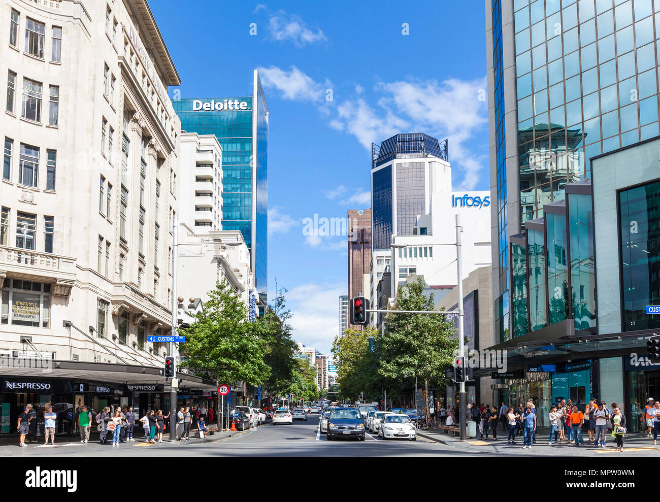 Queen street shop auckland north Banque de photographies et d’images à