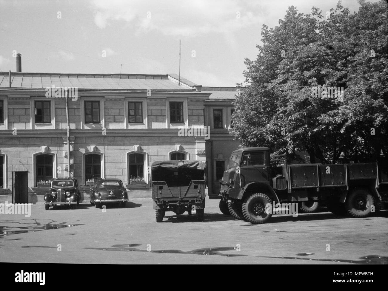 Résidence de l'Ambassadeur, Ambassade de Grande-Bretagne (Kharitonenko Mansion), Moscou, URSS, 1950. Artiste : Inconnu. Banque D'Images