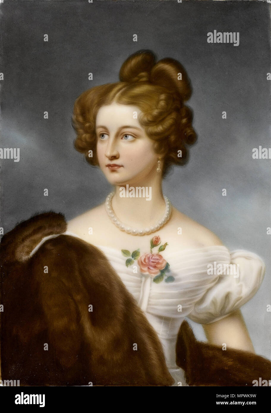 Amalie von Krüdener (1808-1888), fin du xixe ou début du xxe cen.. Banque D'Images
