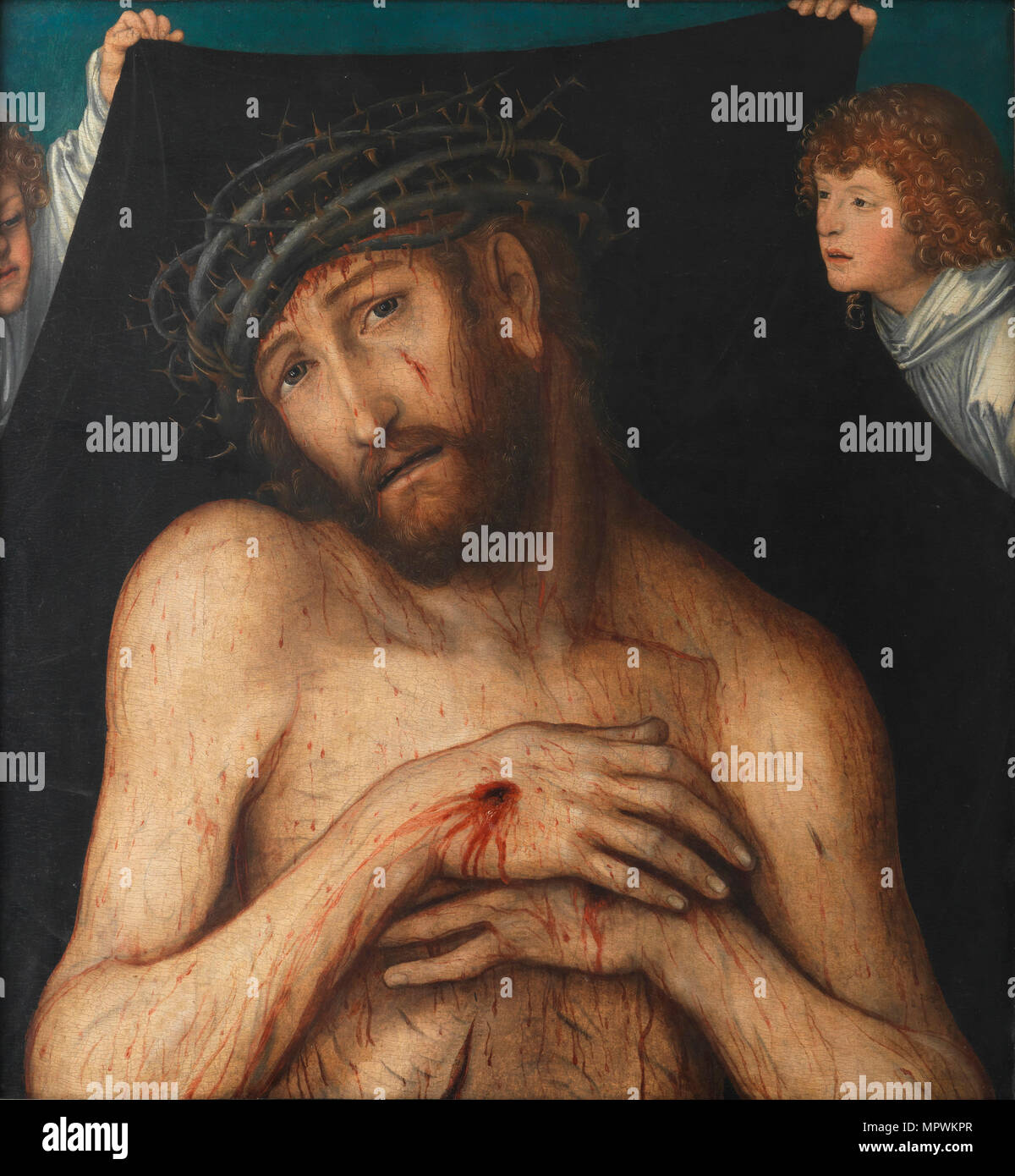 L'homme des douleurs, ca 1515. Banque D'Images