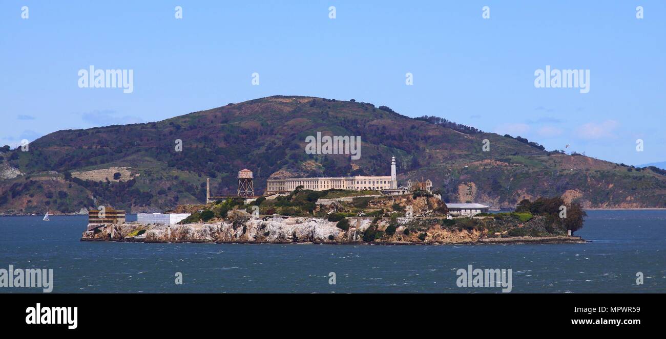 Prison d’Alcatraz Banque D'Images