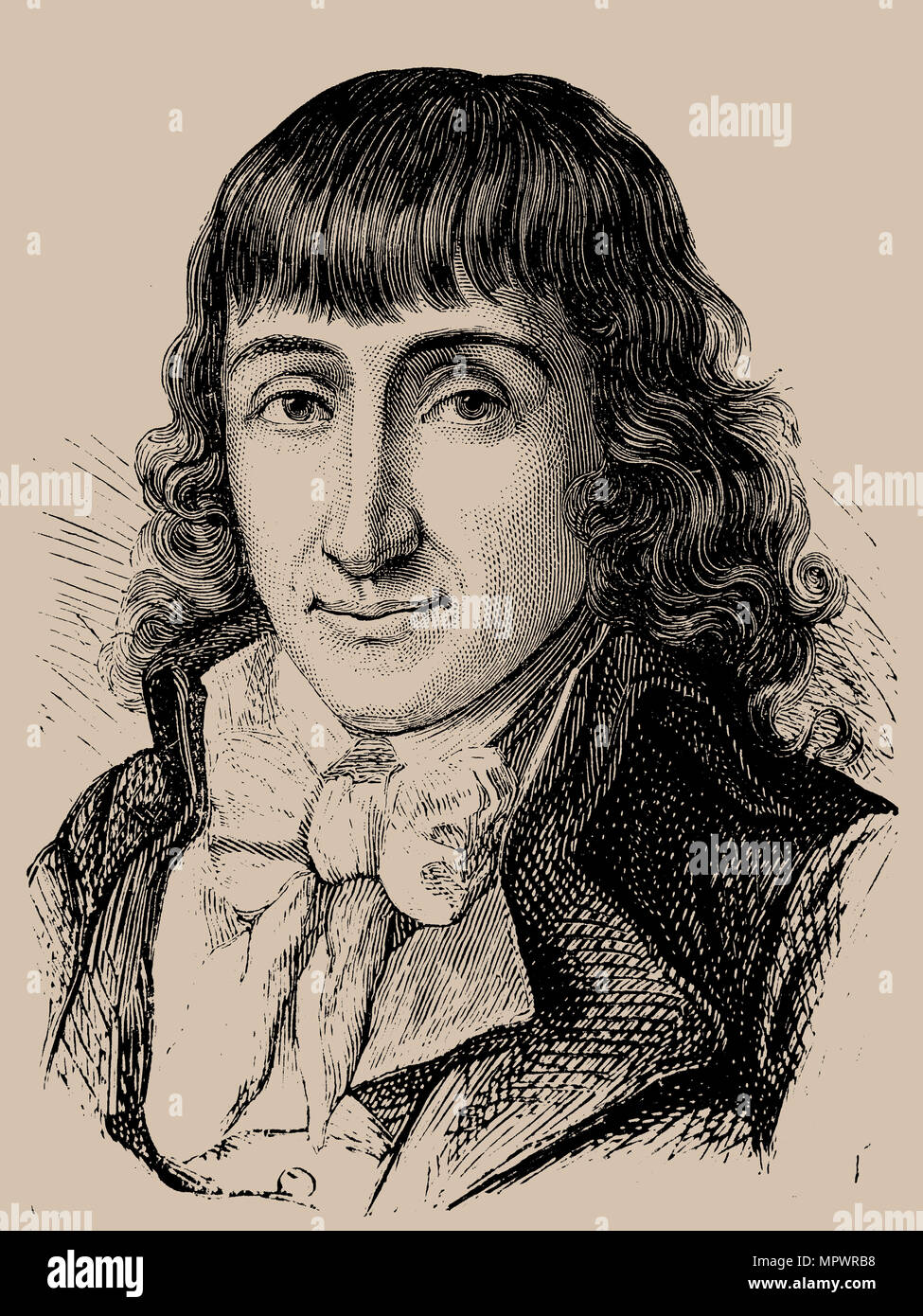 Louis-Marie de La Révellière-Lépeaux (1753-1824), 1889. Banque D'Images