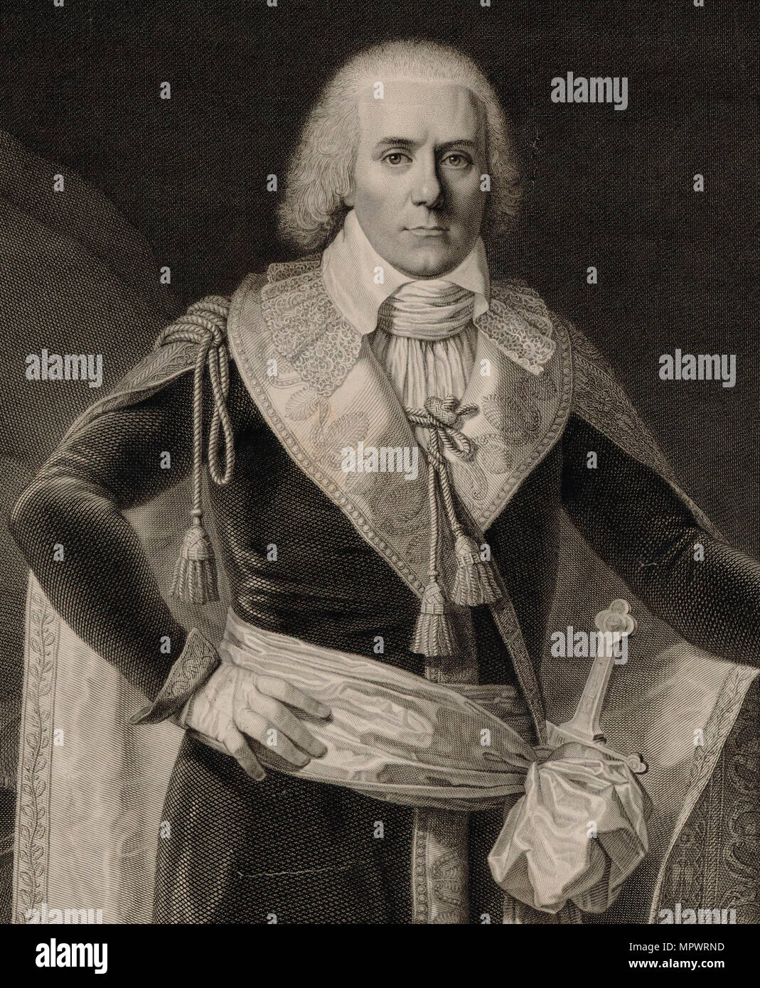 Paul De Barras (1755-1829), 1799. Banque D'Images