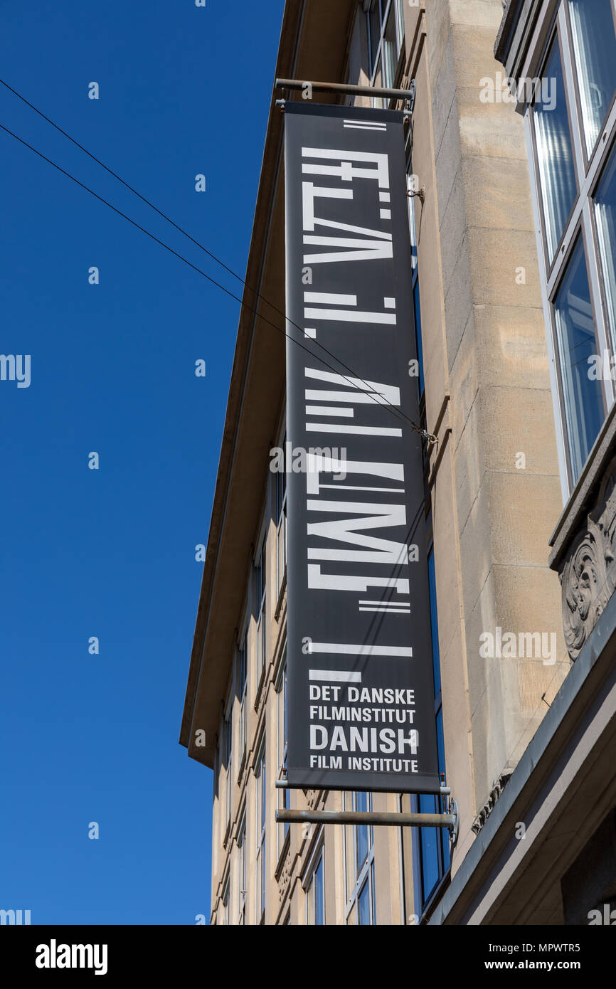 Le Danish Film Institute (Det Danske Filminstitut), Copenhague, Danemark Banque D'Images