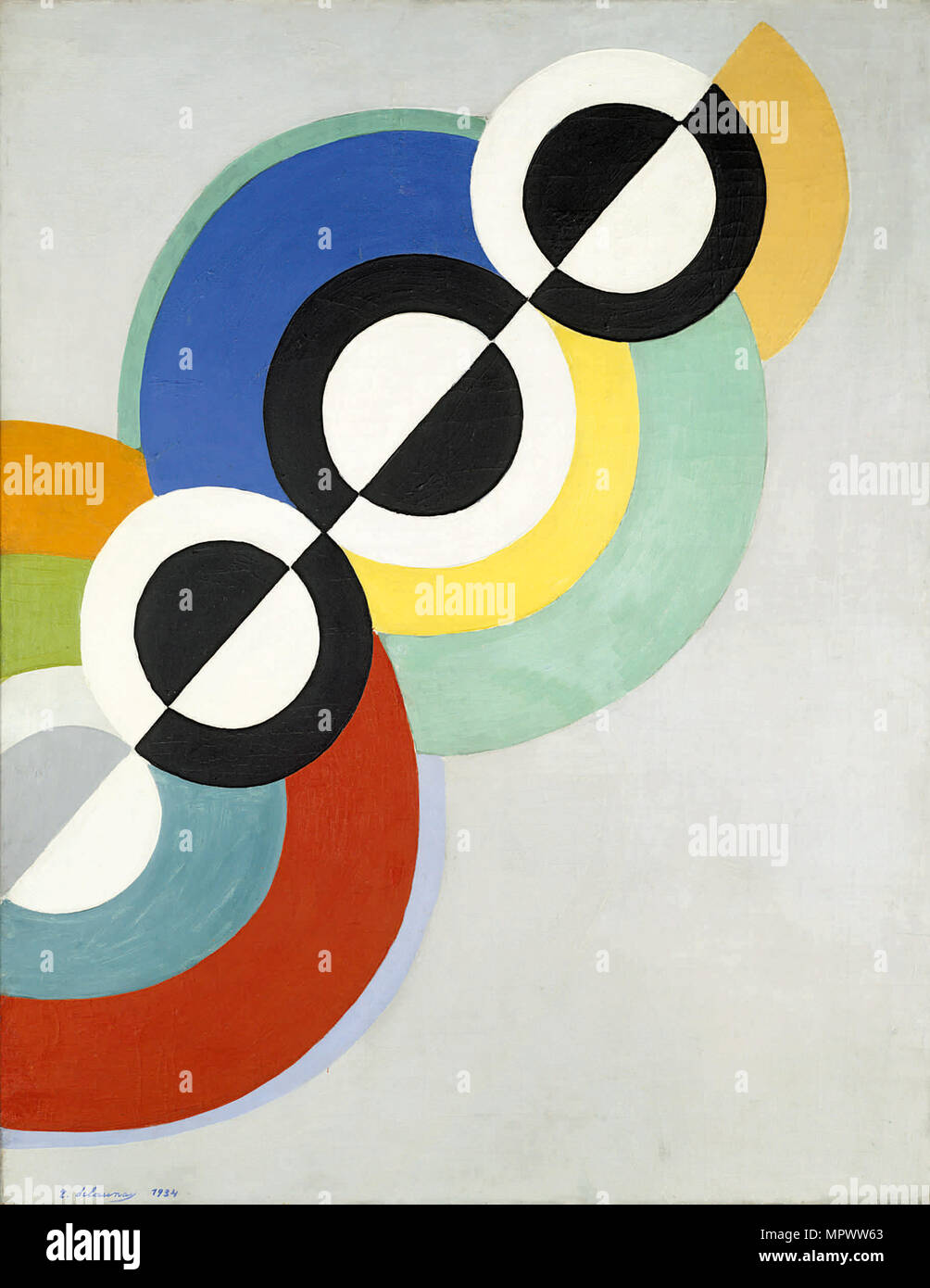 Rythmes, 1934. Banque D'Images