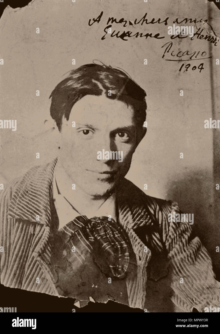 Pablo Picasso , 1904. Banque D'Images