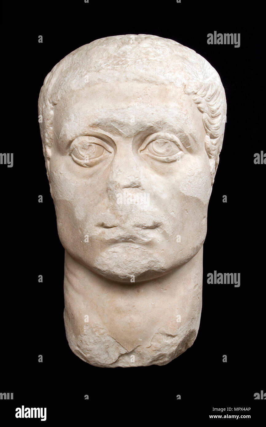 Constantin le Grand, 4e siècle. Banque D'Images
