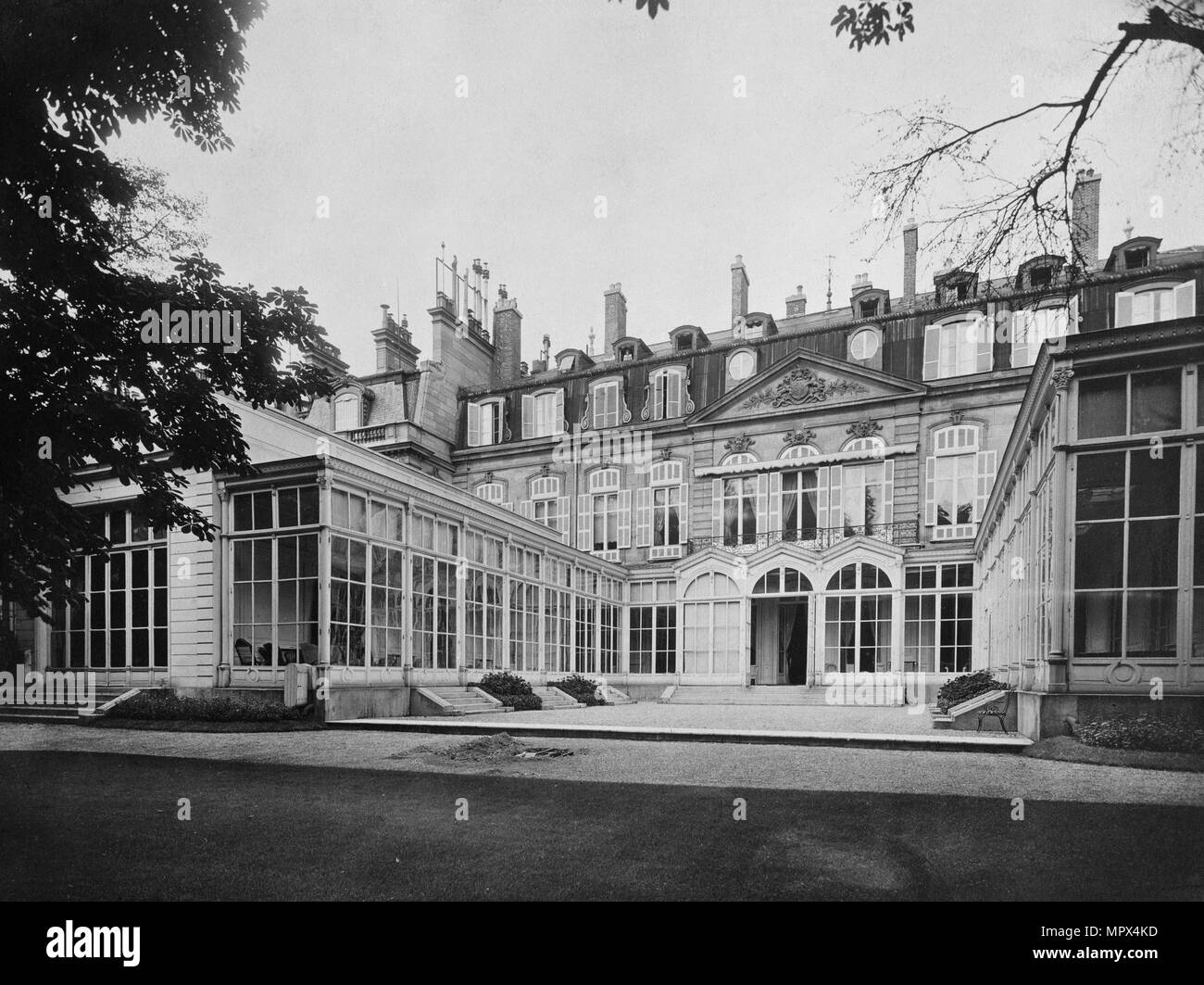 Ambassade britannique (l'hôtel de Charost), 39 Rue de Fauborg Saint Honoré,  Paris, France, 1964. Artiste : Inconnu Photo Stock - Alamy