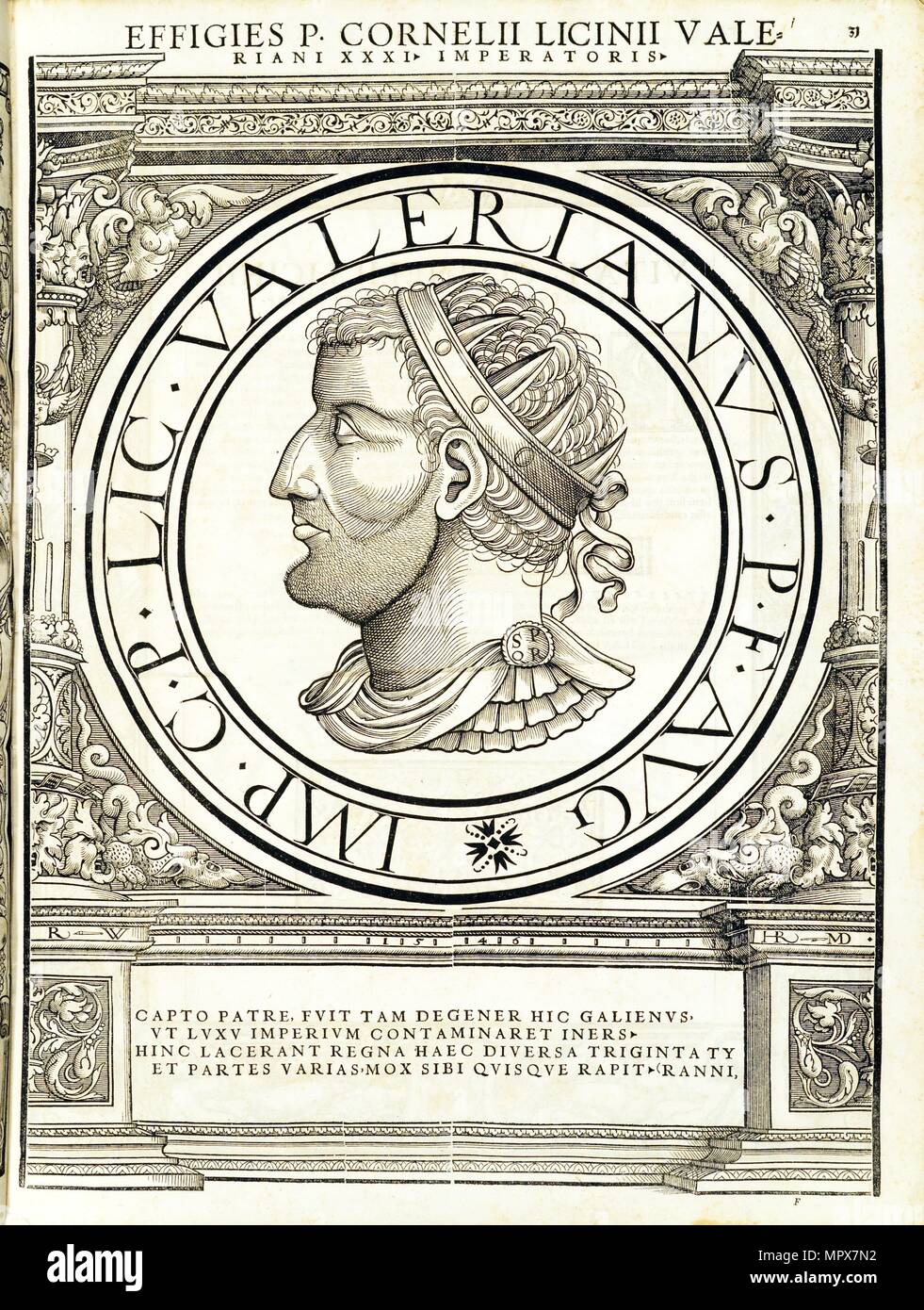 Licinius Valerianus', 1559. Banque D'Images