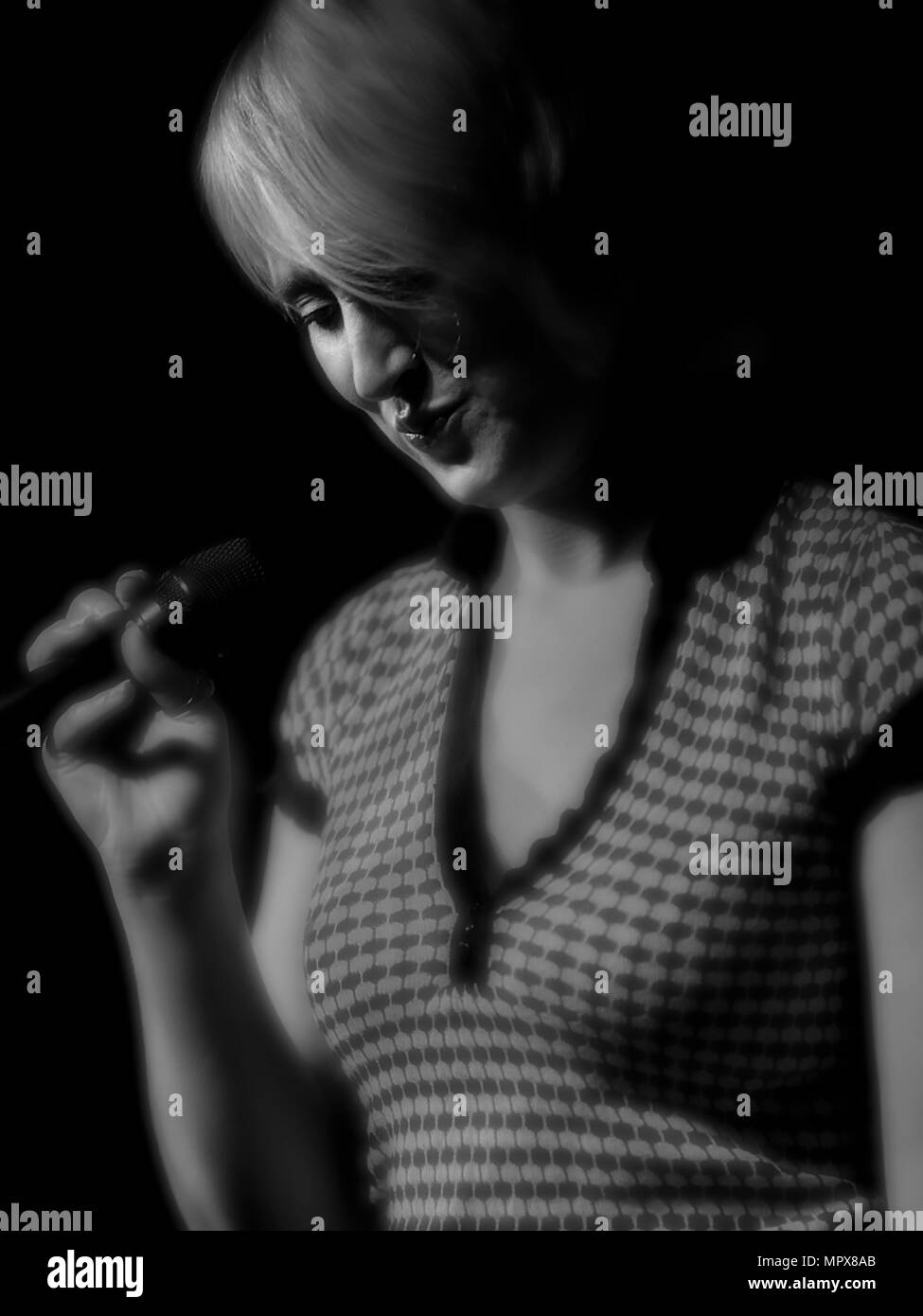 Gweneth Herbert, 2008. Artiste : Alan John Ainsworth. Banque D'Images