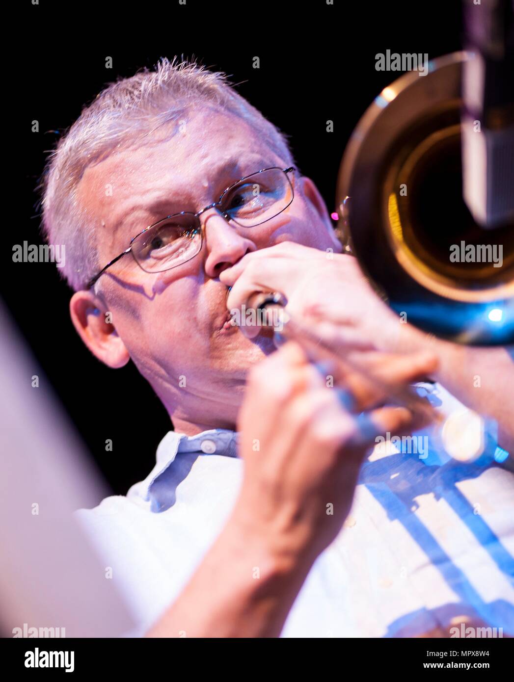 Mark Nightingale, 2011. Artiste : Alan John Ainsworth. Banque D'Images