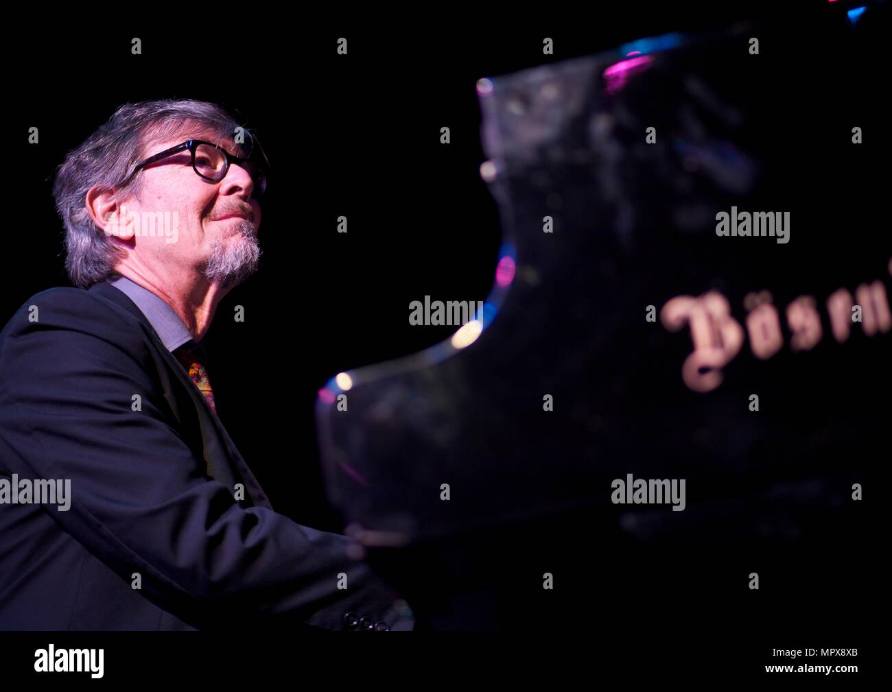 Darius Brubeck, 2012. Artiste : Alan John Ainsworth. Banque D'Images