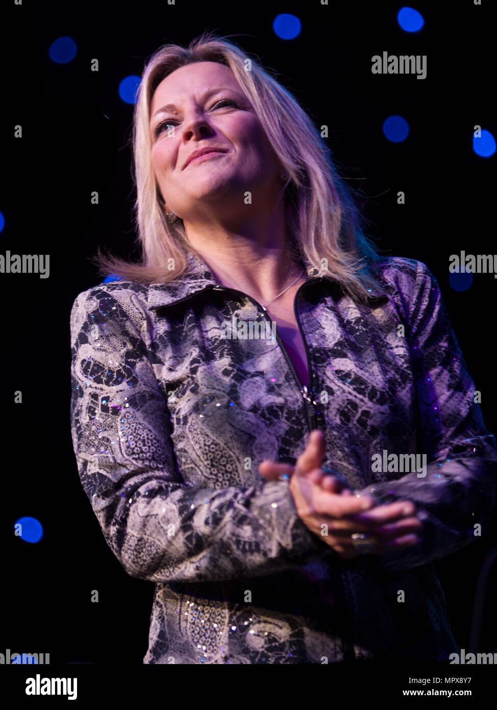 Claire Martin, 2012. Artiste : Alan John Ainsworth. Banque D'Images