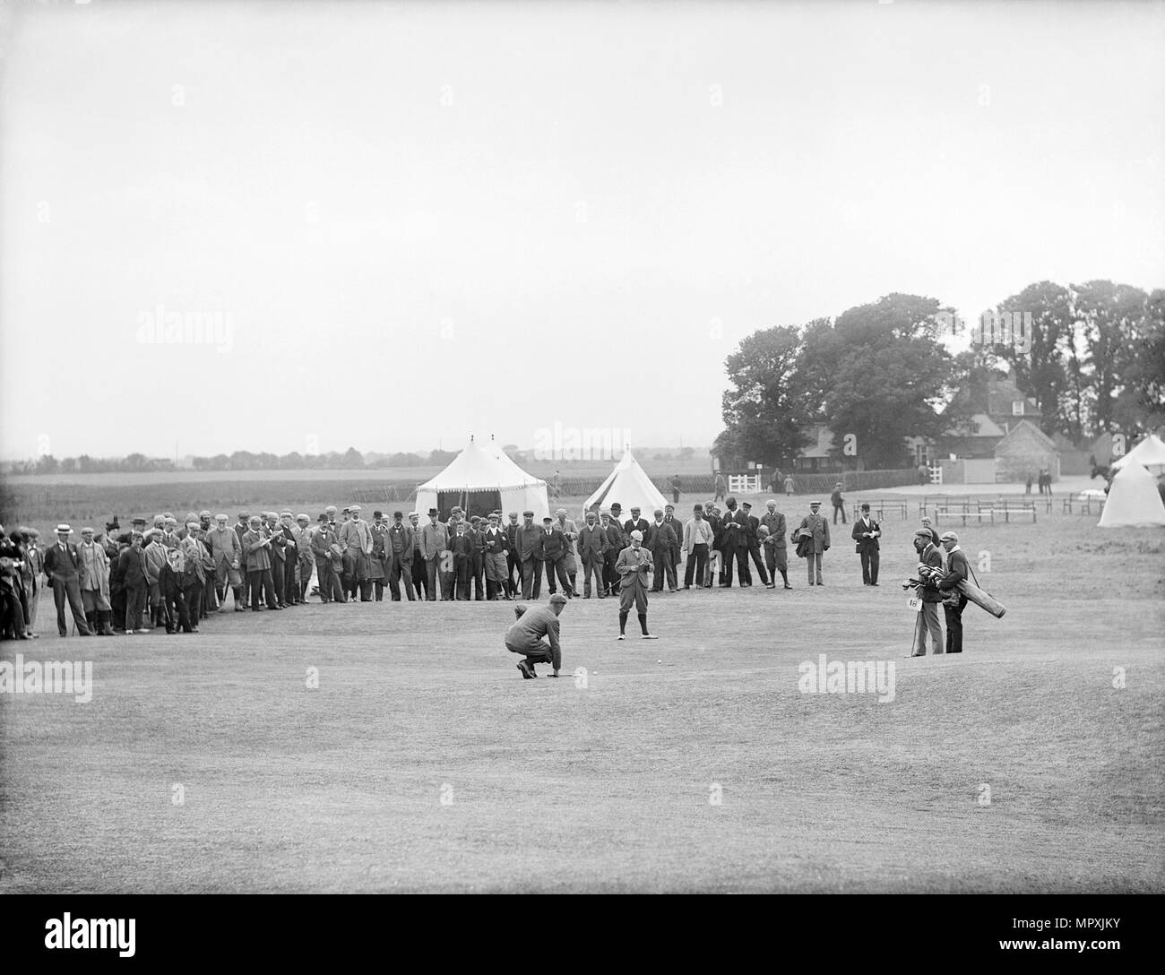 Chilswell Golf Links, Cumnor, Oxfordshire, c1860-c1922. Artiste : Henry raillerie. Banque D'Images