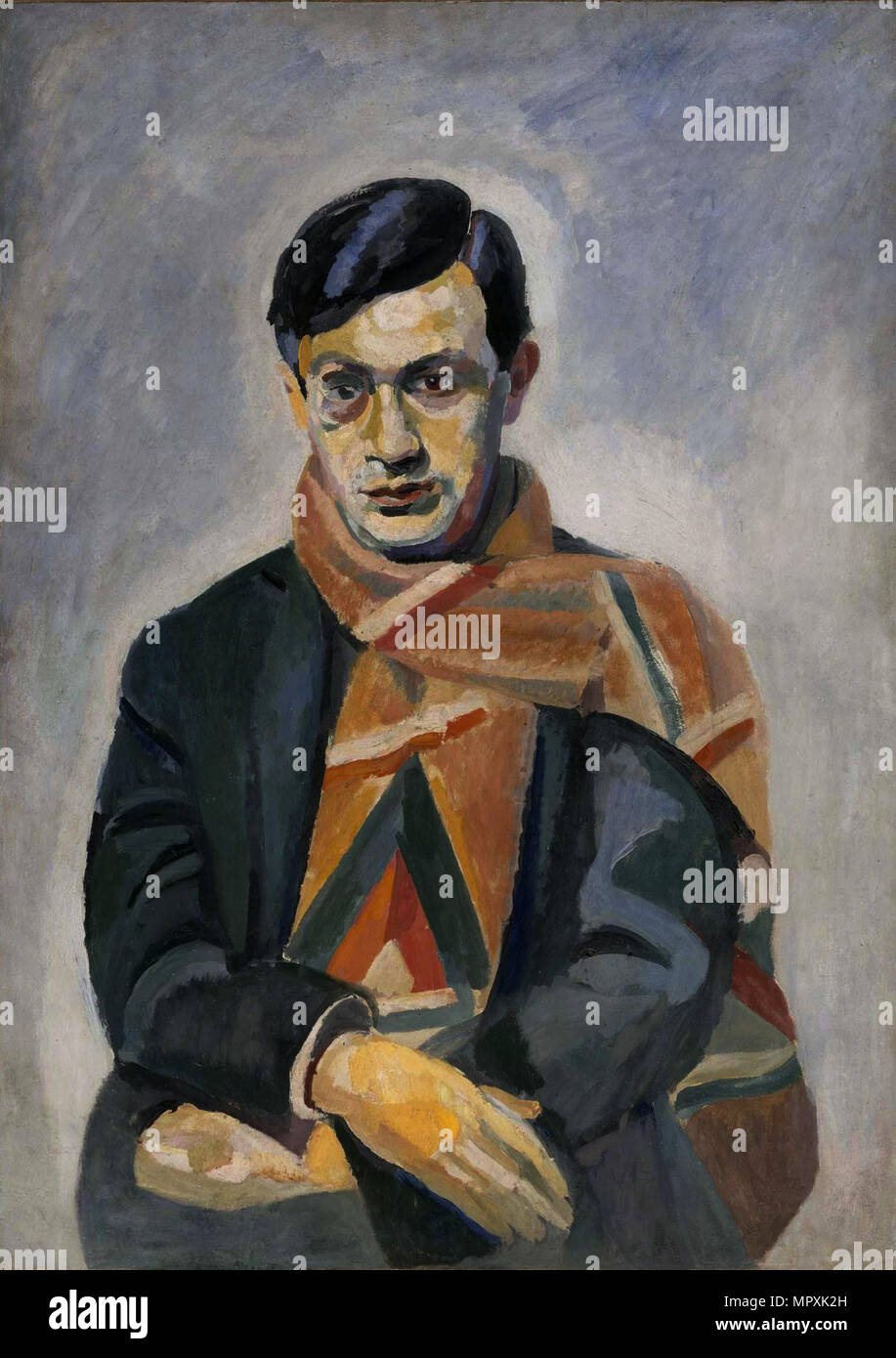 Portrait de Tristan Tzara (1896-1963), 1923. Banque D'Images