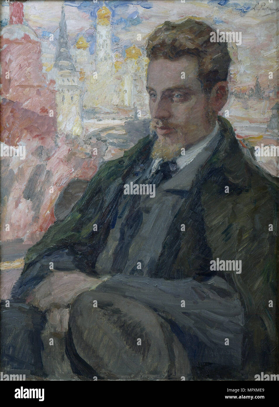 Portrait du poète Rainer Maria Rilke (1875-1926), 1928. Banque D'Images