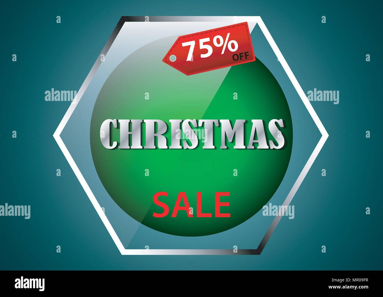 Vector design de bannières marketing noël Illustration de Vecteur