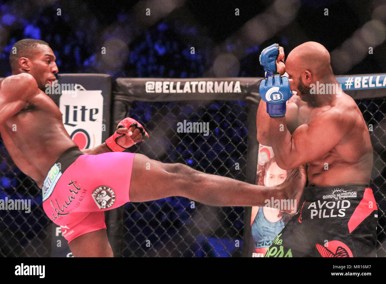 Londres, Royaume-Uni. 25 mai 2018. Phil Davies bat Linton Vassell Credit : Crédit : Dan Dan Cooke Cooke/Alamy Live News Banque D'Images