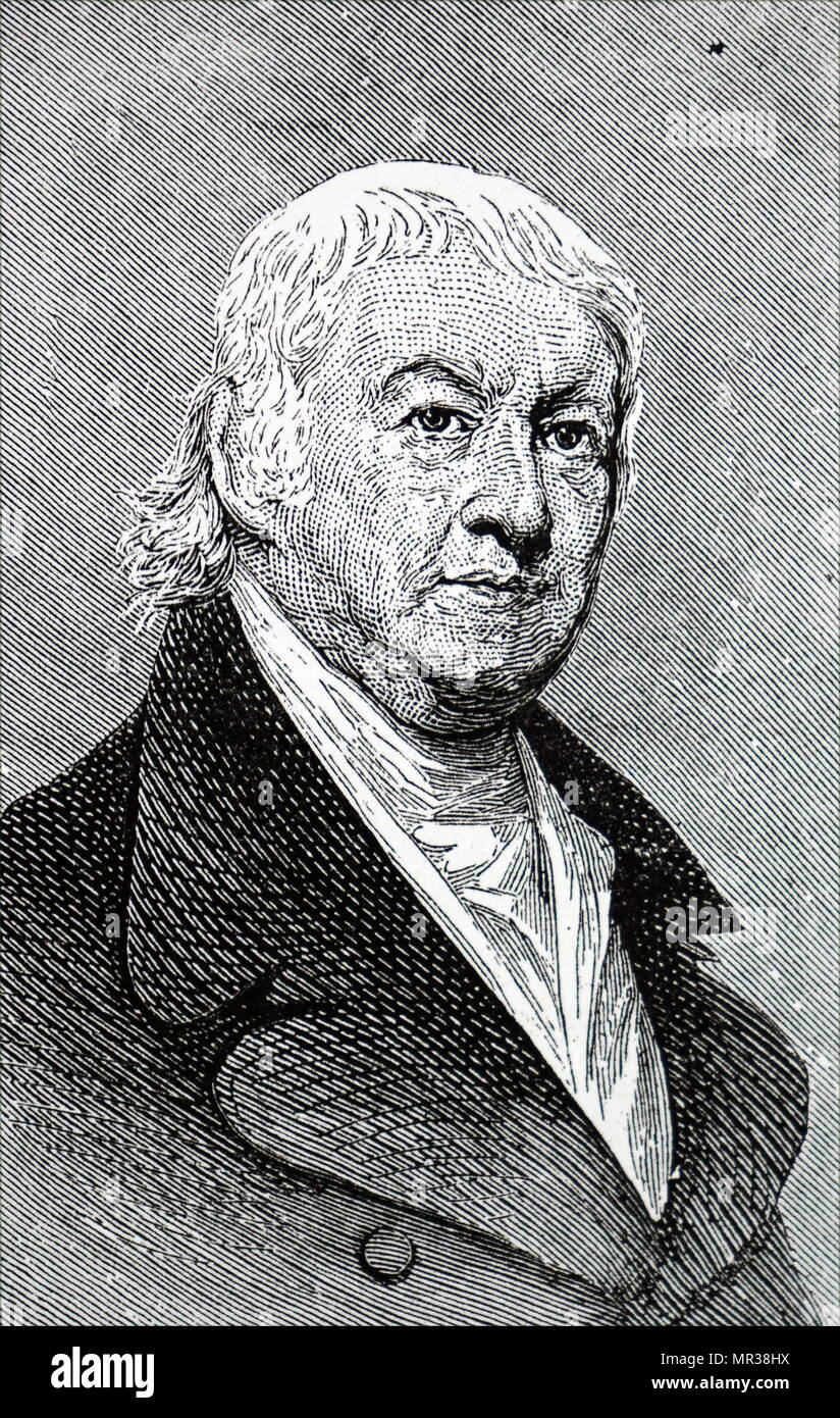 Portrait de Paul Revere (1735-1818) un orfèvre, graveur, début de l'industriel et Patriot dans la Révolution américaine. En date du 18e siècle Banque D'Images