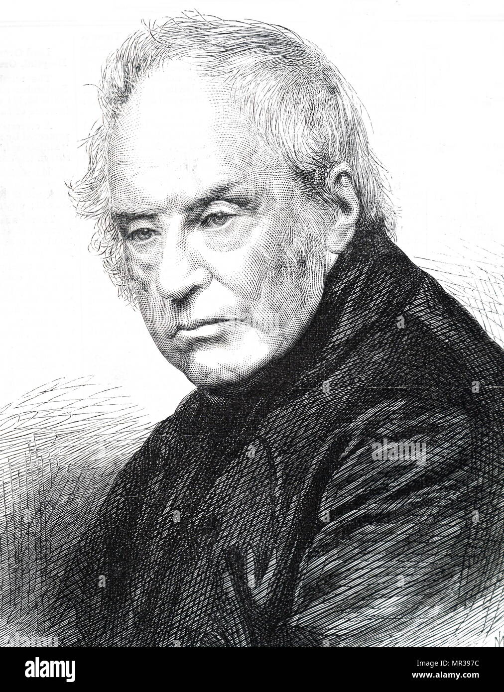 Portrait de Henry Phillpotts (1778-1869) l'évêque anglican de Exeter. En date du 19e siècle Banque D'Images