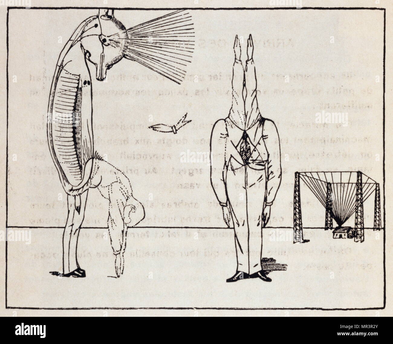 Les malheurs des Immortels. Créateur, Max Ernst, Paul Éluard, 1891-1976 et 1895-1952. Éluard était un poète surréaliste français Banque D'Images
