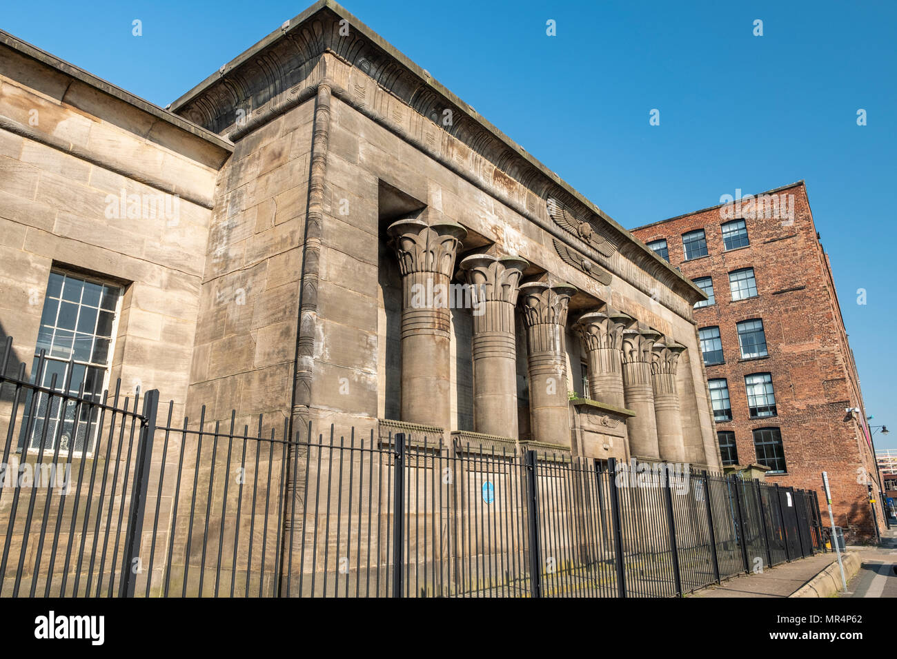 Œuvres du temple ancien moulin en lin Holbeck, Leeds, West Yorkshire, Royaume-Uni Banque D'Images